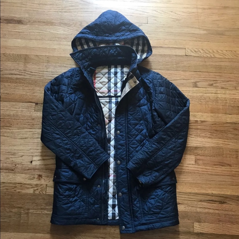 Boys Burberry Quilted Jacket (14 yr)